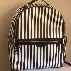 Henri Bendel Centennial Stripe Travel Backpack